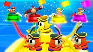 Minigames - Mario Party Superstar : Waluigi vs Donkey Kong vs Daisy vs Peach