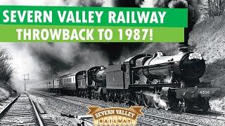 Severn Valley Railway 1987 footage featuring 53809, 43106 and Kidderminster Station