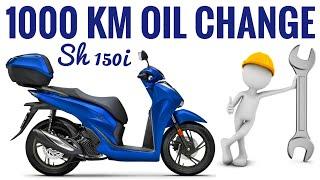 2024 Honda SH150i - First Oil Change - Complete Tutorial