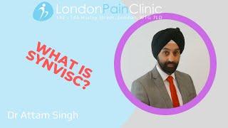 What is Synvisc and how can it be used to treat knee pain?