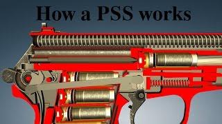 How a PSS silent pistol works