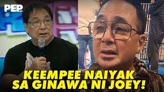 Keempee de Leon, emosyunal sa pagtatatagpo nila muli ni Joey de Leon | PEP Interviews