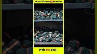 2000 VIP Bomb VS Almirah | @Experiment__King #shorts #education #experiment #shortvideo