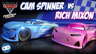 Cars 3 Driven to Win Cam Spinner VS Rich Mixon Gameplay