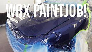 How to BLEND Car Paint Subaru WRX Lapis Blue + Q&A!