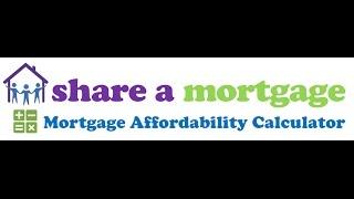 Affordability Calculator to assist mortgage applications