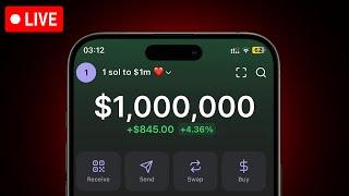 1 SOL TO $1,000,000 | !nova !tools !axiom