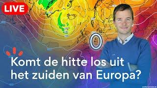 [LIVE] Komt de intense hitte straks naar de Benelux?