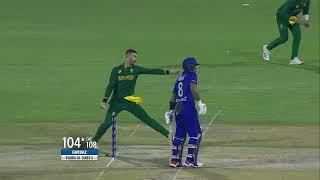 Rahmanullh Gurbaz's Incredible 105 Runs Highlights | ODI Series | AFG v SA | ACB | UAE