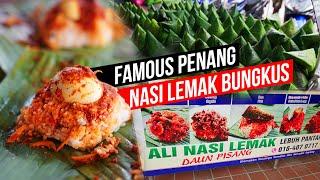 Famous Nasi Lemak Bungkus at Ali Nasi Lemak Daun Pisang | Lebuh Pantai, George Town, Penang