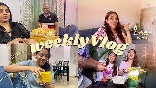 I GOT EARLY BIRTHDAY SURPRISE   | special weekly vlog 