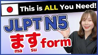 ALL 130 VERB  ます形 (masu-form)  JLPTN5 Success Guide! | Japanese vocabulary