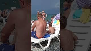 7 Sea Sochi beach relax, sunbathe, swim. Beach vacation in Sochi: enjoy the sun and sea