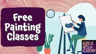 Acrylic Arts Academy Free Online Painting Classes for Beginners