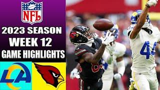 Los Angeles Rams vs Arizona Cardinals FULL GAME 3rd QTR (11/26/23) WEEK 12 | NFL Highlights 2023