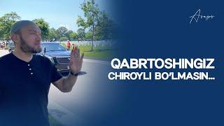 Qabrtoshingiz chiroyli bo’lmasin… | Alisher Avazov