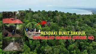 ⬇️MENDAKI BUKIT SAKBUK SUNGAILIAT-BANGKA 2024 (DRONE 4K)⁉️