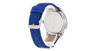 Lacoste The .12.12  Men's Blue Woven Nylon Watch - 2010921