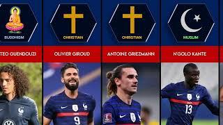 Religion of France Football Players  Muslim Christian Buddhism ️️️