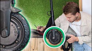 TUTO ETWOW - Changer le PNEU de la ROUE AVANT - Trottinette Electrique 