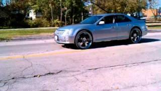 05' Cadillac sts, cts on 26's no lift!