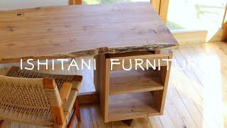 ISHITANI - Making a Single Pedestal Solid Wood Desk