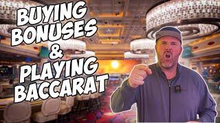 The Mayor's Big Gamble: Buying Bonuses and Playing Baccarat - Will He Win BIG? | Jackpot Slot Spot