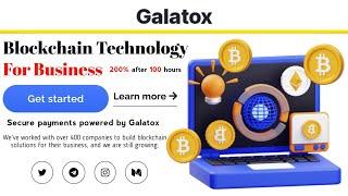 GalaTox Project Full Review || Live Deposit & Withdrawal Proof || Get 200% Profit || JOIN NOW ||