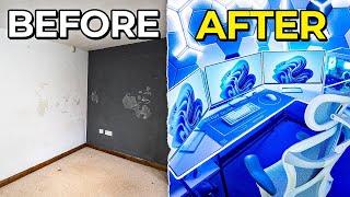 I Built My Subscriber Their Ulitmate Dream Gaming Room!