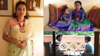 Full day vlog in Leela Palace|kids photoshoot|life with  kids kanisshka అల్లరి చూడండి