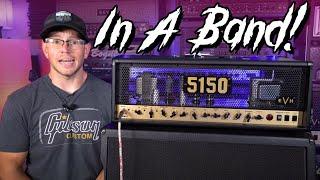 Trying the EVH 5150 Iconic EL34 in a METAL BAND! - Mini VLOG