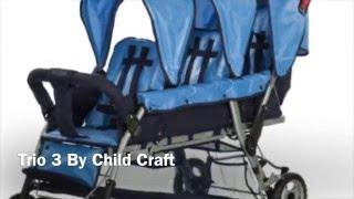 Trio 3 By Child Craft - Triple Stroller Review