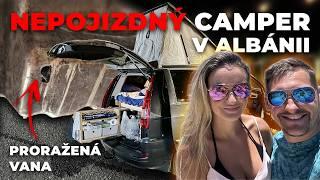 První dovolená s opraveným Campervanem a takový průser-prorazili jsme olejovou vanu motoru!