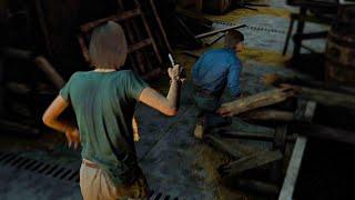 The Hitchhiker is more sneaky than the victims - The Texas Chainsaw Massacre Game