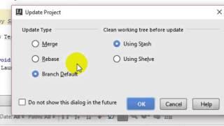 How to update git project in Intellij IDEA