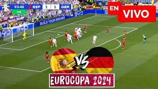  España vs Alemania PARTIDO EN VIVO  UEFA EURO 2024 / Cuartos de Final