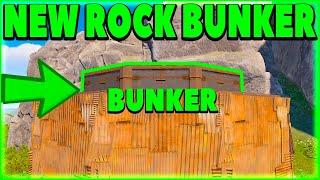 ''The STRONGEST'' - ROCK BUNKER BASE DESIGN 2022 / RUST BUNKER