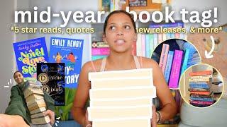 mid-year book tag!  *favorites, new releases, & honest opinions*