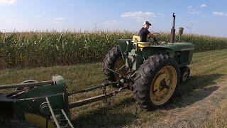 Harrison’s First Time Baling Small Squares