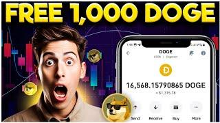 Claim Free 1,000 Dogecoin Every 60 Minutes | Free DOGE ~ Earn Free Dogecoin