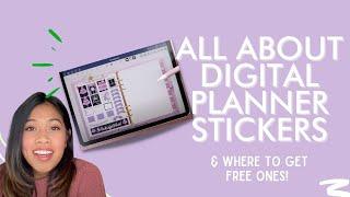 How to Use Digital Planning Stickers + How to Get Free Decorative Ones