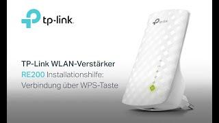 TP-Link WLAN-Verstärker RE200 Installationshilfe (per WPS)