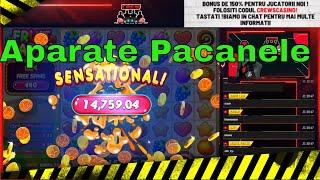 Castig Record la  pacanele!?Fruit Party Mega castig!