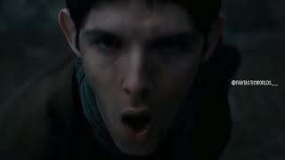 MERLIN | Ejderha çağırma sahneleri #merlin summons the dragon