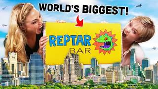 We Make The World's Biggest Reptar Bar From Rugrats!