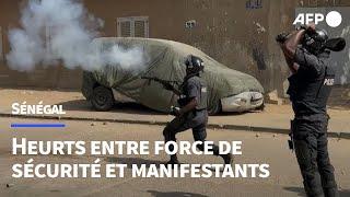 Sénégal : affrontements entre manifestants et forces de sécurité à Dakar | AFP Images