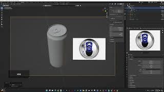 Lock a reference-image to view while moving around the viewport in Blender (no add-ons)