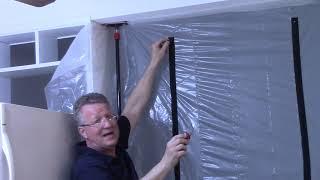 Dust Barrier System - Plastic Dust Barrier