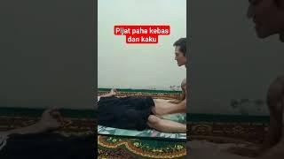 Pijat Paha kebas dan kaku