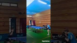Awesome Backhand !!  #tabletennis